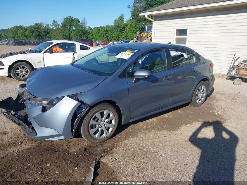 2020 Toyota Corolla VIN 5YFEPRAE3LP021418 IAAI salvage auction — FRONT END, Salvage Title, sold $3,625 on 2026-07-06 (photo 2)