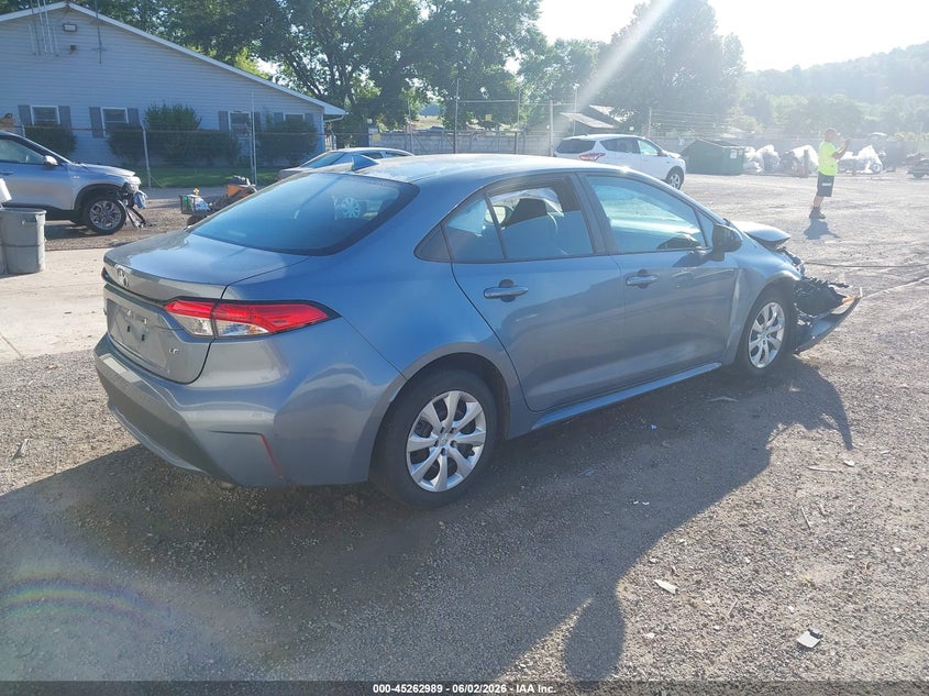 2020 Toyota Corolla VIN 5YFEPRAE3LP021418 IAAI salvage auction — FRONT END, Salvage Title, sold $3,625 on 2026-07-06 (photo 4)