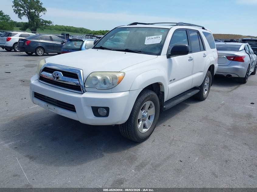 2008 Toyota 4runner VIN JTEBU14R08K021583 IAAI salvage auction — HAIL, Prior Salvage (Minnesota), sold $675 on 2026-07-21 (photo 2)