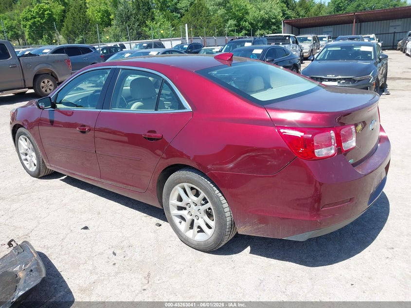 2015 Chevrolet Malibu VIN 1G11C5SL8FF332055 IAAI salvage auction — FRONT END, Salvage Title, sold $1,550 on 2026-07-10 (photo 3)