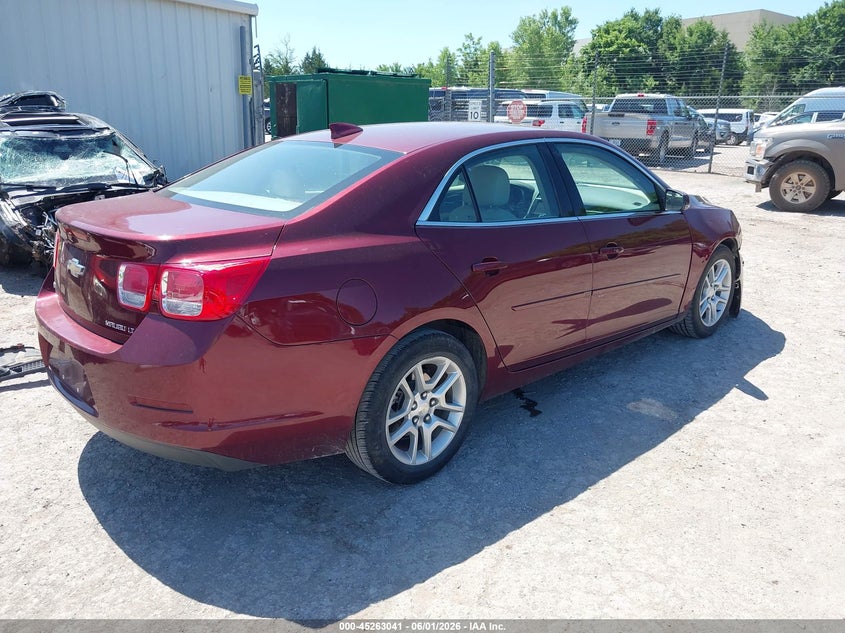 2015 Chevrolet Malibu VIN 1G11C5SL8FF332055 IAAI salvage auction — FRONT END, Salvage Title, sold $1,550 on 2026-07-10 (photo 4)