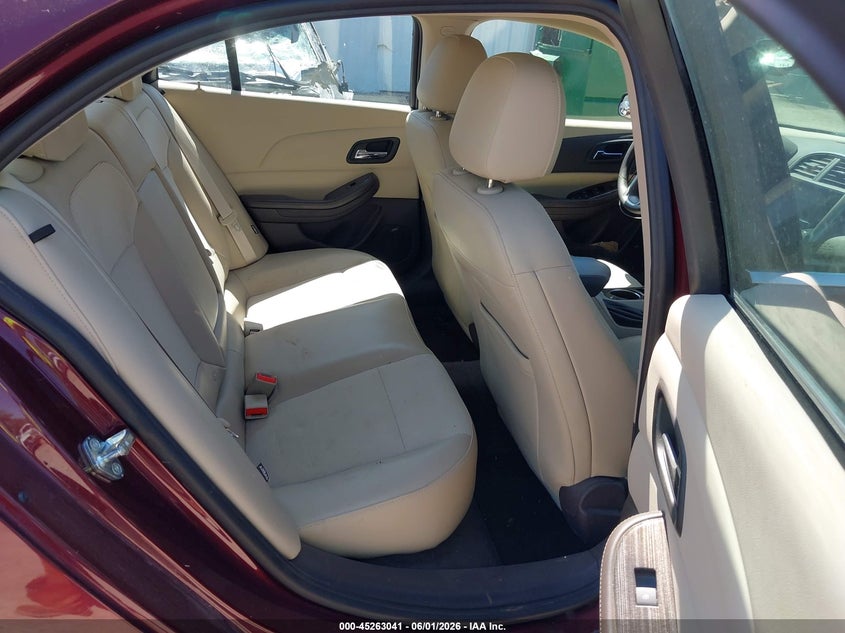 2015 Chevrolet Malibu VIN 1G11C5SL8FF332055 IAAI salvage auction — FRONT END, Salvage Title, sold $1,550 on 2026-07-10 (photo 8)