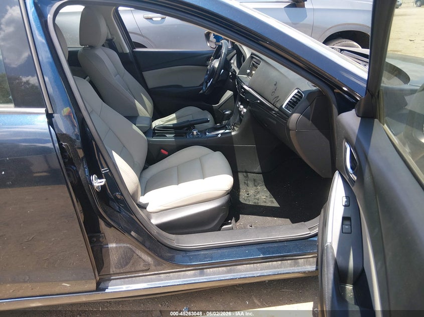 2015 Mazda 6 VIN JM1GJ1V53F1209449 IAAI salvage auction — LEFT FRONT, Salvage Title, sold $1,050 on 2026-07-15 (photo 5)