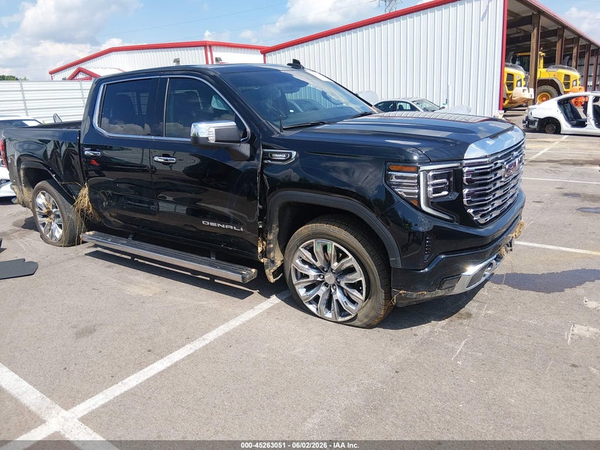 2025 Gmc SIERRA VIN 3GTUUGE84SG374543 IAAI salvage auction — LEFT & RIGHT, Salvage Title, sold $25,200 on 2026-07-06 (photo 1)