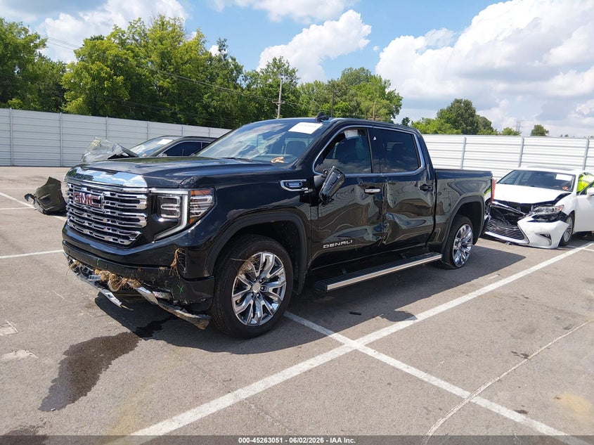 2025 Gmc SIERRA VIN 3GTUUGE84SG374543 IAAI salvage auction — LEFT & RIGHT, Salvage Title, sold $25,200 on 2026-07-06 (photo 2)