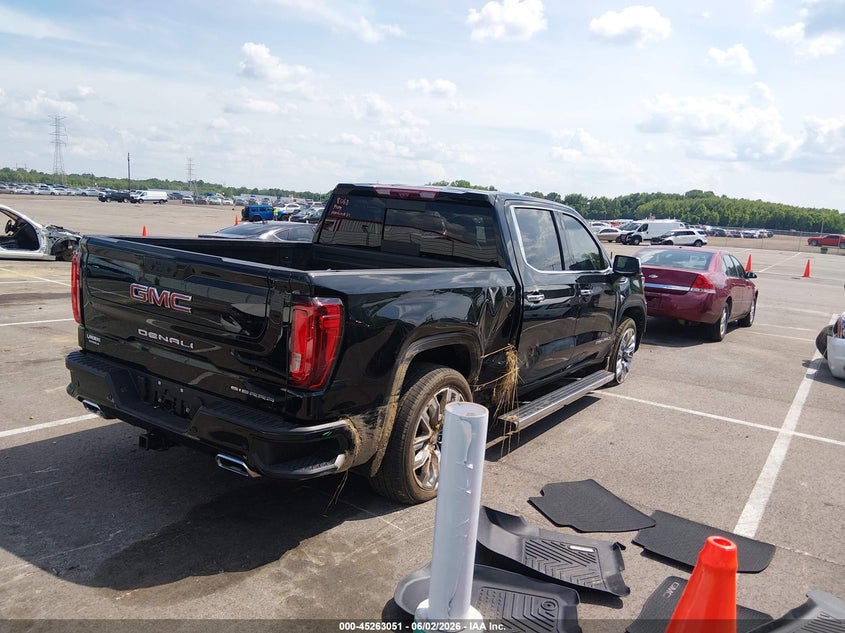 2025 Gmc SIERRA VIN 3GTUUGE84SG374543 IAAI salvage auction — LEFT & RIGHT, Salvage Title, sold $25,200 on 2026-07-06 (photo 4)