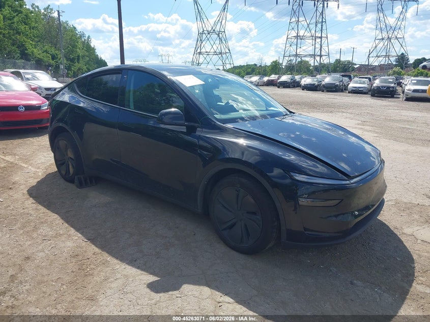 2026 Tesla Model y VIN 7SAYGDED3TF436934 IAAI salvage auction — FRONT END, Salvage Title, sold $15,400 on 2026-07-16 (photo 1)