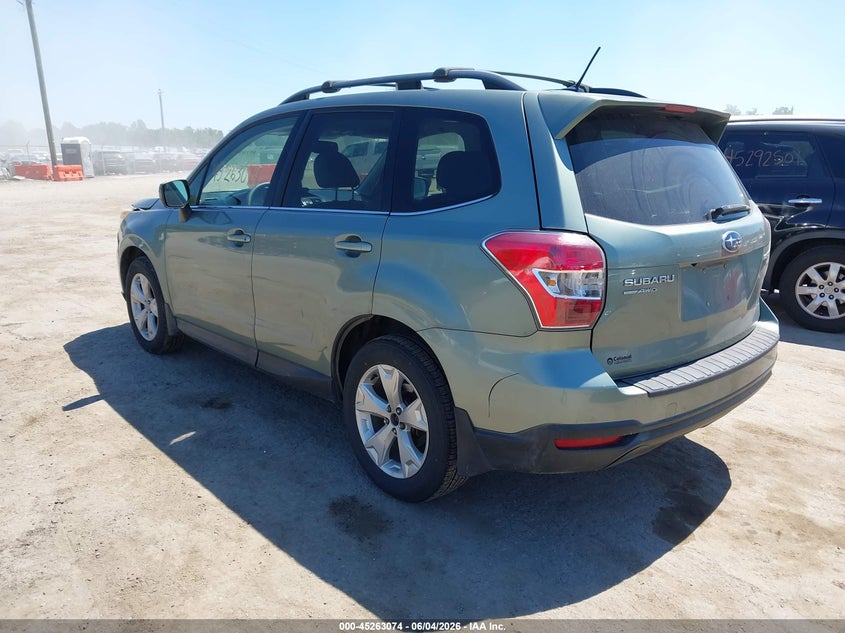 2015 Subaru Forester VIN JF2SJAKC3FH435027 IAAI salvage auction — FRONT END, Salvage Title, sold $1,050 on 2026-07-17 (photo 3)
