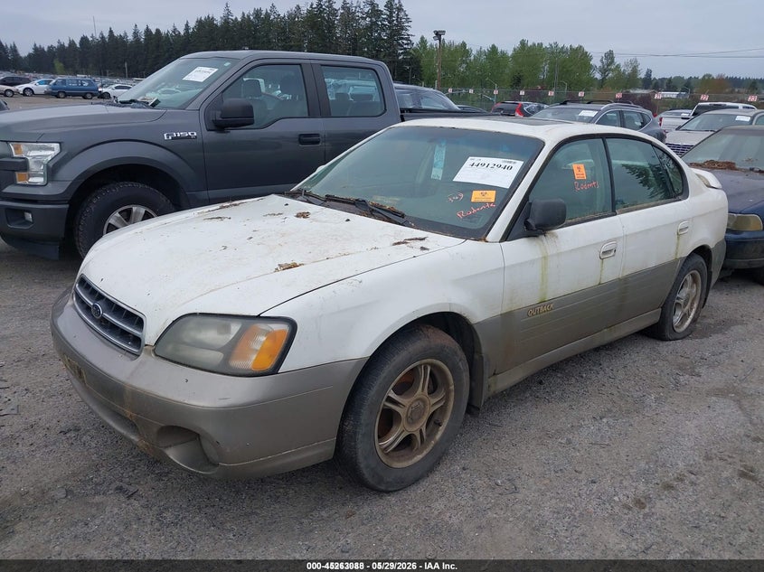 2001 Subaru Outback VIN 4S3BE686117210623 IAAI salvage auction — RIGHT SIDE, Salvage (Idaho), sold $250 on 2026-07-08 (photo 2)