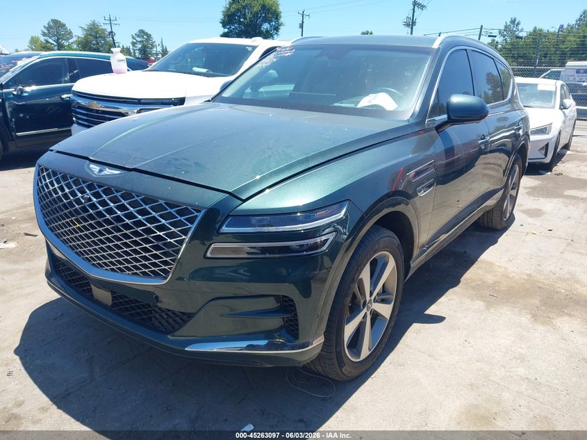 2024 Genesis Gv80 VIN KMUHCESC2RU151942 IAAI salvage auction — THEFT, Salvage Title, sold $22,000 on 2026-08-31 (photo 2)