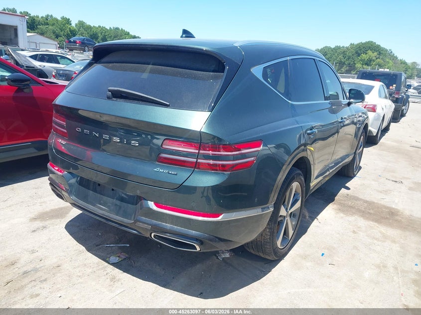 2024 Genesis Gv80 VIN KMUHCESC2RU151942 IAAI salvage auction — THEFT, Salvage Title, sold $22,000 on 2026-08-31 (photo 4)