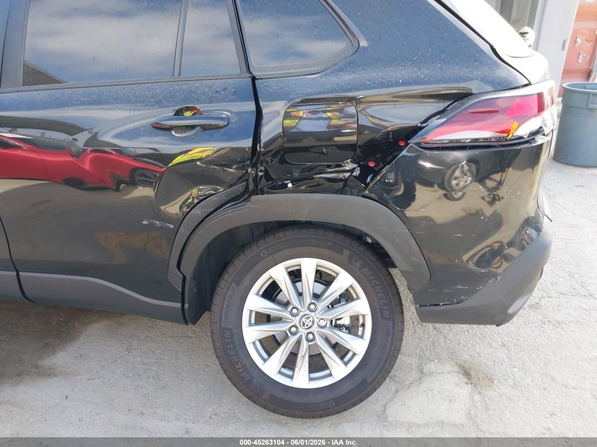 2026 Toyota Corolla cross VIN 7MUCAAAG5TV188758 IAAI salvage auction — LEFT REAR, Salvage Title, sold $8,600 on 2026-07-15 (photo 6)