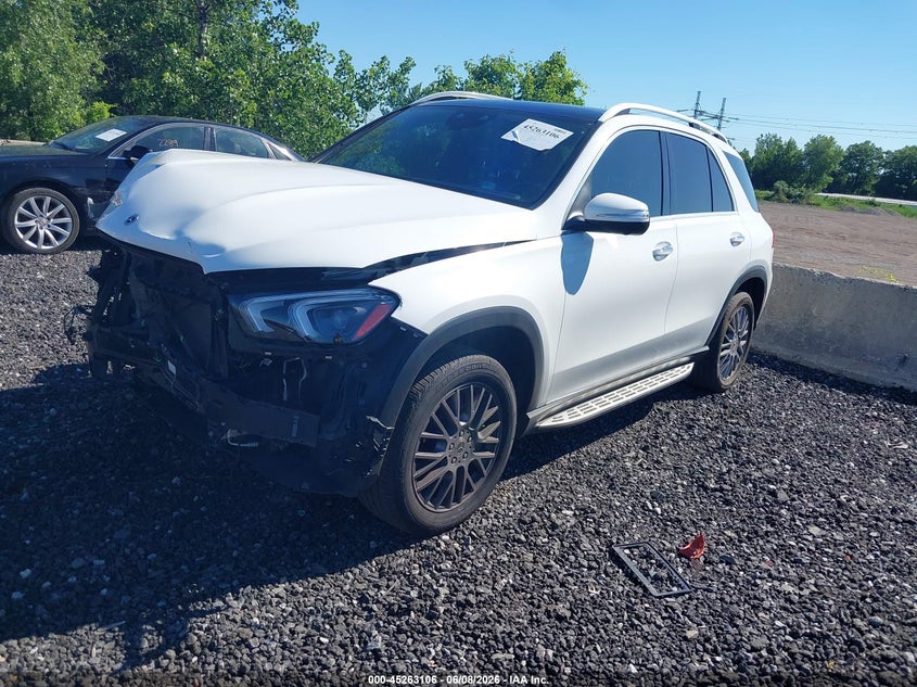 2022 Mercedes-benz Gle VIN 4JGFB4KEXNA689949 IAAI salvage auction — FRONT END, Salvage Title, sold $16,900 on 2026-08-21 (photo 2)