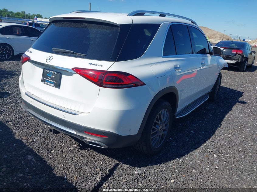 2022 Mercedes-benz Gle VIN 4JGFB4KEXNA689949 IAAI salvage auction — FRONT END, Salvage Title, sold $16,900 on 2026-08-21 (photo 4)