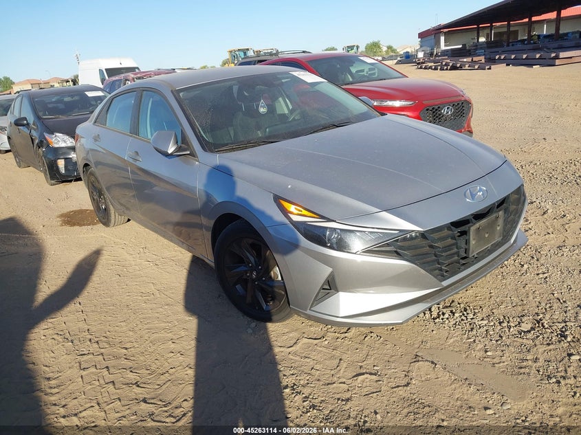 2021 Hyundai Elantra VIN 5NPLM4AG3MH032020 IAAI salvage auction — UNKNOWN, Salvage Title, sold $5,000 on 2026-07-21 (photo 1)