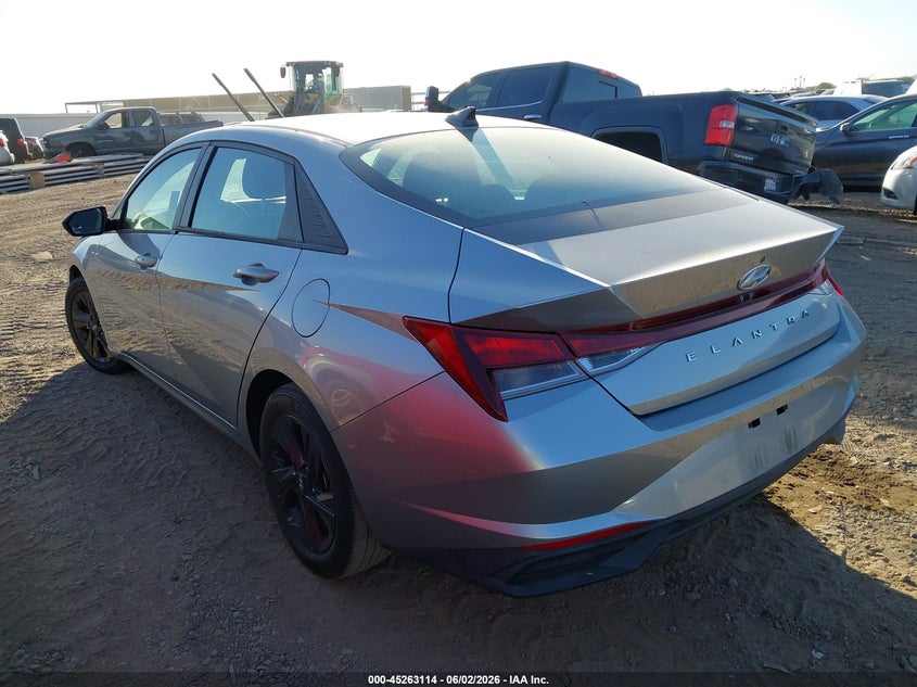 2021 Hyundai Elantra VIN 5NPLM4AG3MH032020 IAAI salvage auction — UNKNOWN, Salvage Title, sold $5,000 on 2026-07-21 (photo 3)