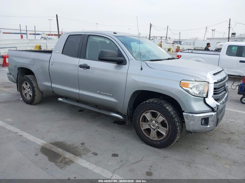 2014 Toyota Tundra VIN 5TFRM5F13EX075394 IAAI salvage auction — SIDE, Salvage Title, sold $6,125 on 2026-07-22 (photo 1)