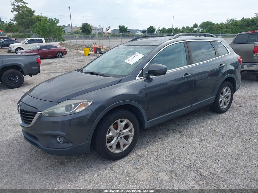2015 Mazda Cx-9 VIN JM3TB2CAXF0467501 IAAI salvage auction — RIGHT SIDE, Clear (Florida), sold $375 on 2026-07-16 (photo 2)