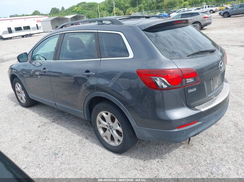 2015 Mazda Cx-9 VIN JM3TB2CAXF0467501 IAAI salvage auction — RIGHT SIDE, Clear (Florida), sold $375 on 2026-07-16 (photo 3)
