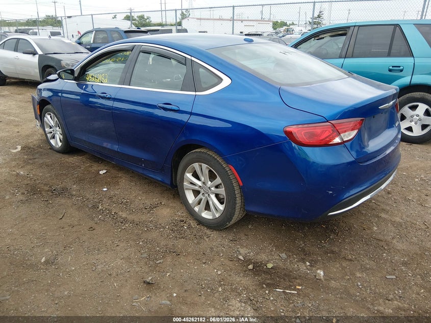 2015 Chrysler 200 VIN 1C3CCCAB1FN670517 IAAI salvage auction — FRONT END, Wait Title, sold $450 on 2026-09-10 (photo 3)