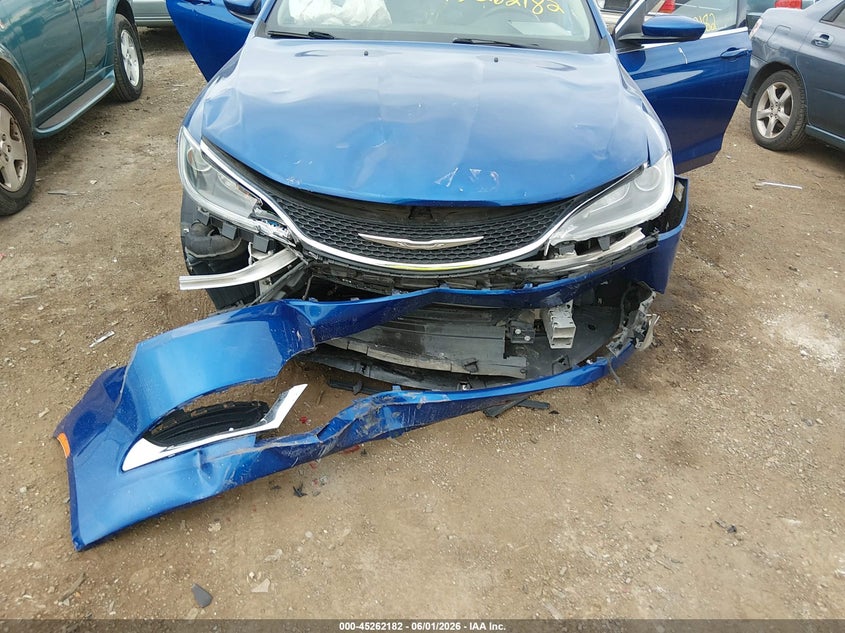 2015 Chrysler 200 VIN 1C3CCCAB1FN670517 IAAI salvage auction — FRONT END, Wait Title, sold $450 on 2026-09-10 (photo 6)