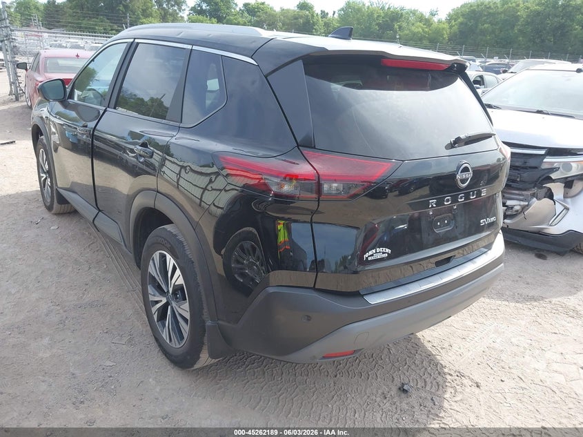 2023 Nissan Rogue VIN 5N1BT3BB5PC941853 IAAI salvage auction — HAIL, Salvage Title, sold $9,150 on 2026-07-29 (photo 3)