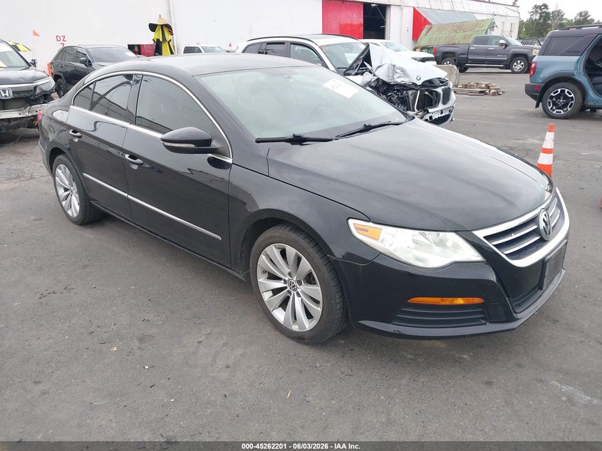 2011 Volkswagen Cc VIN WVWNP7AN2BE728431 IAAI salvage auction — LEFT SIDE, Salvage (Oregon), sold $300 on 2026-07-30 (photo 1)