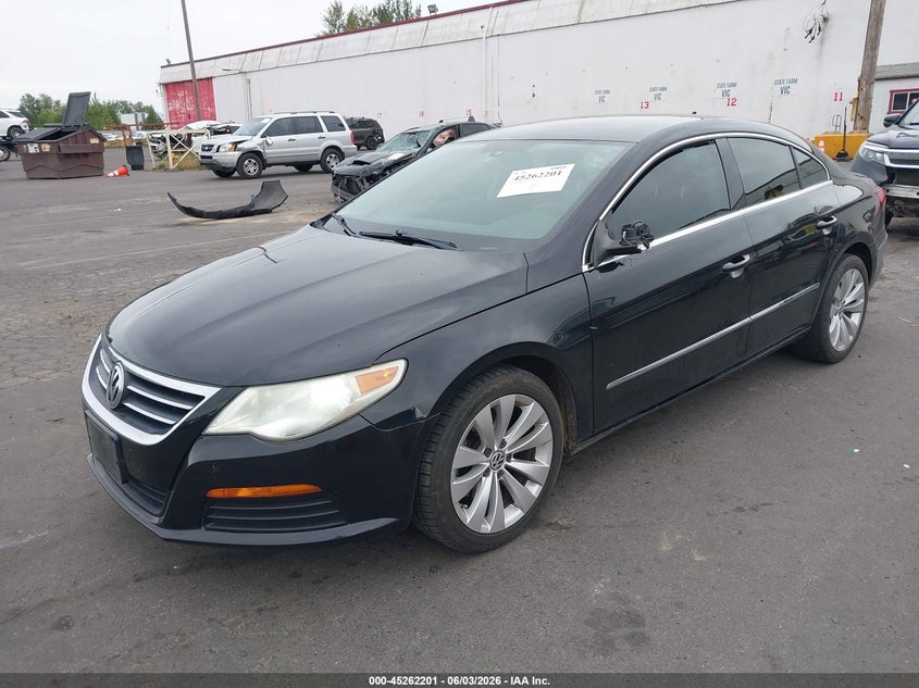 2011 Volkswagen Cc VIN WVWNP7AN2BE728431 IAAI salvage auction — LEFT SIDE, Salvage (Oregon), sold $300 on 2026-07-30 (photo 2)