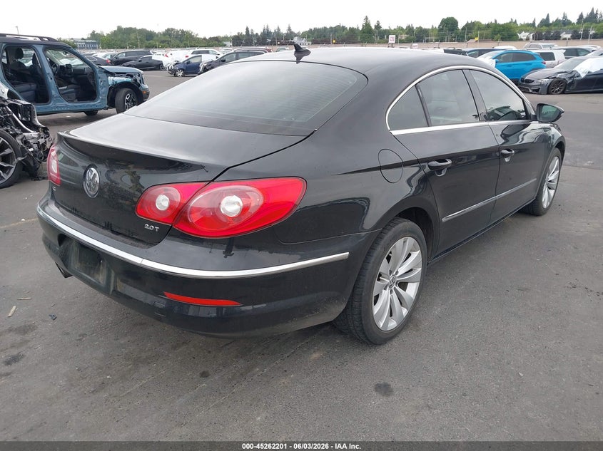 2011 Volkswagen Cc VIN WVWNP7AN2BE728431 IAAI salvage auction — LEFT SIDE, Salvage (Oregon), sold $300 on 2026-07-30 (photo 4)
