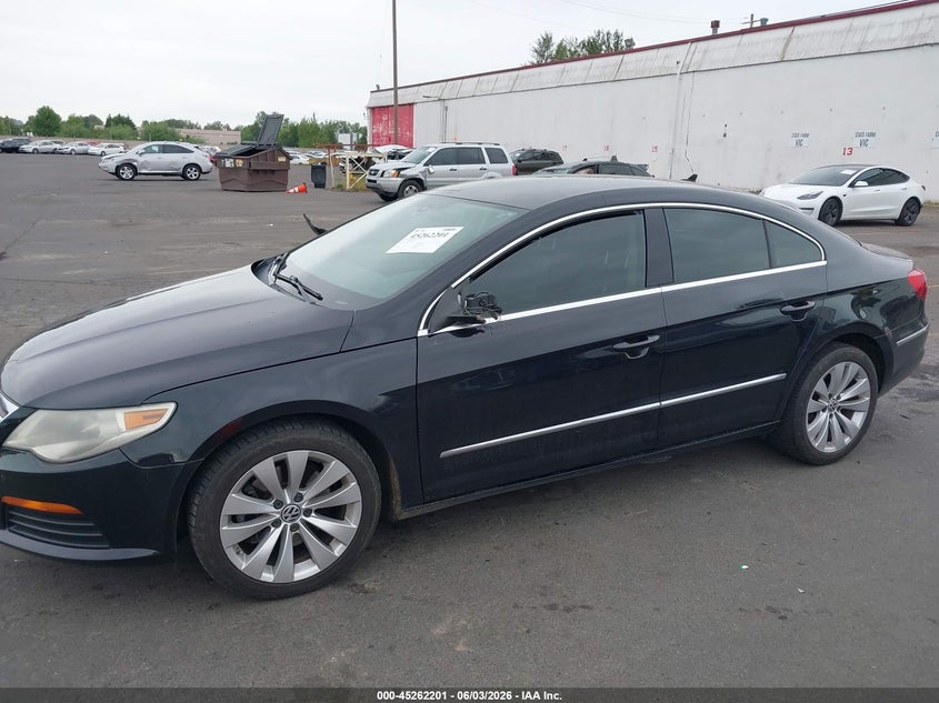 2011 Volkswagen Cc VIN WVWNP7AN2BE728431 IAAI salvage auction — LEFT SIDE, Salvage (Oregon), sold $300 on 2026-07-30 (photo 6)
