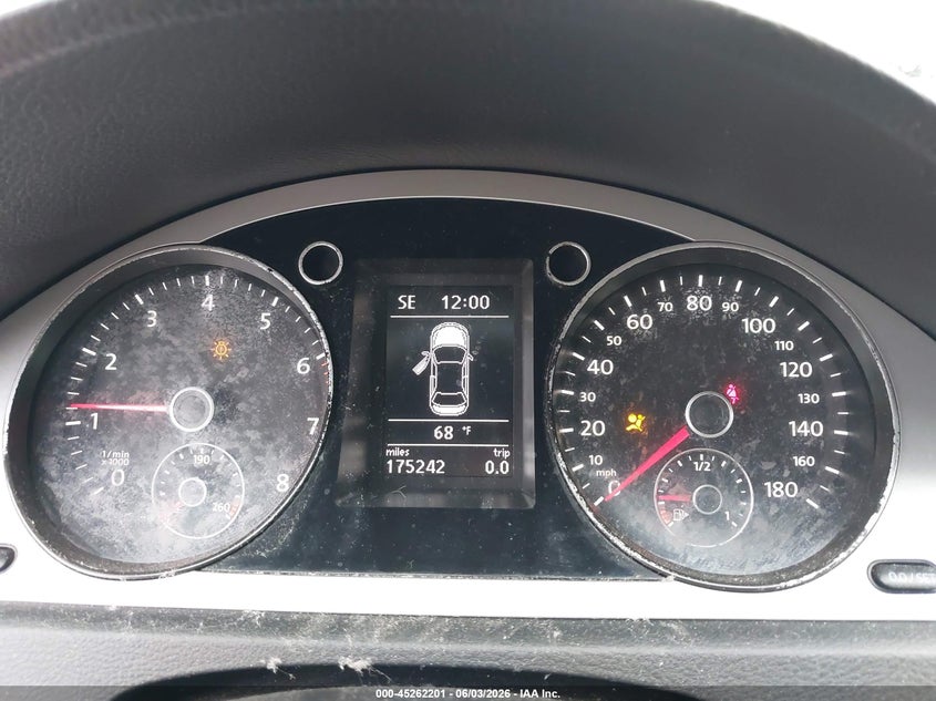 2011 Volkswagen Cc VIN WVWNP7AN2BE728431 IAAI salvage auction — LEFT SIDE, Salvage (Oregon), sold $300 on 2026-07-30 (photo 7)