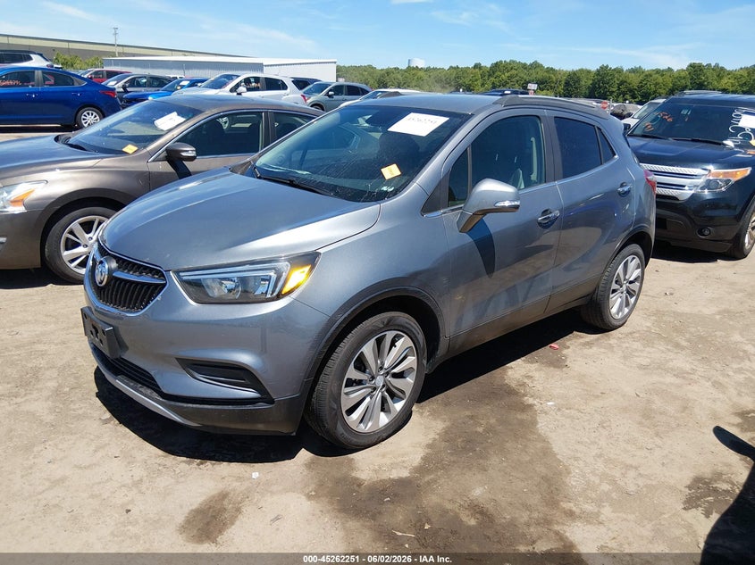 2019 Buick Encore VIN KL4CJASBXKB937082 IAAI salvage auction — SIDE, Salvage Title, sold $2,100 on 2026-07-21 (photo 2)