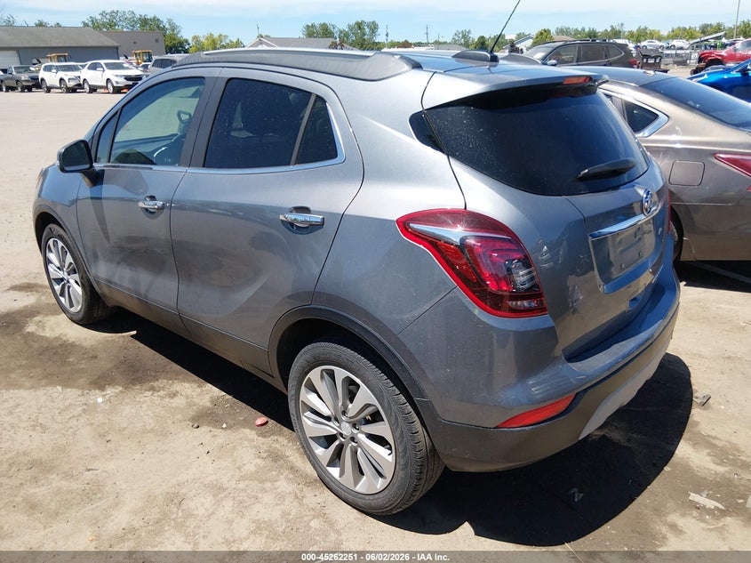 2019 Buick Encore VIN KL4CJASBXKB937082 IAAI salvage auction — SIDE, Salvage Title, sold $2,100 on 2026-07-21 (photo 3)