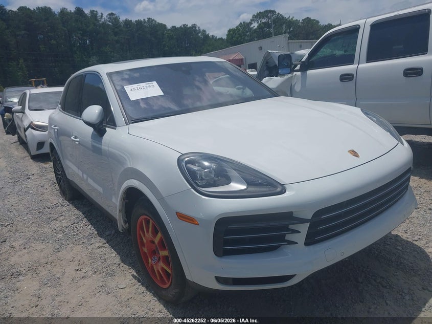2022 Porsche Cayenne VIN WP1AA2AY9NDA04922 — IAAI salvage auction photo