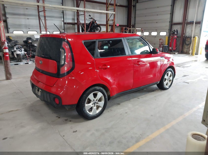 2019 Kia Soul VIN KNDJN2A29K7004771 IAAI salvage auction — NORMAL WEAR, Salvage Title, sold $1,575 on 2026-07-13 (photo 4)