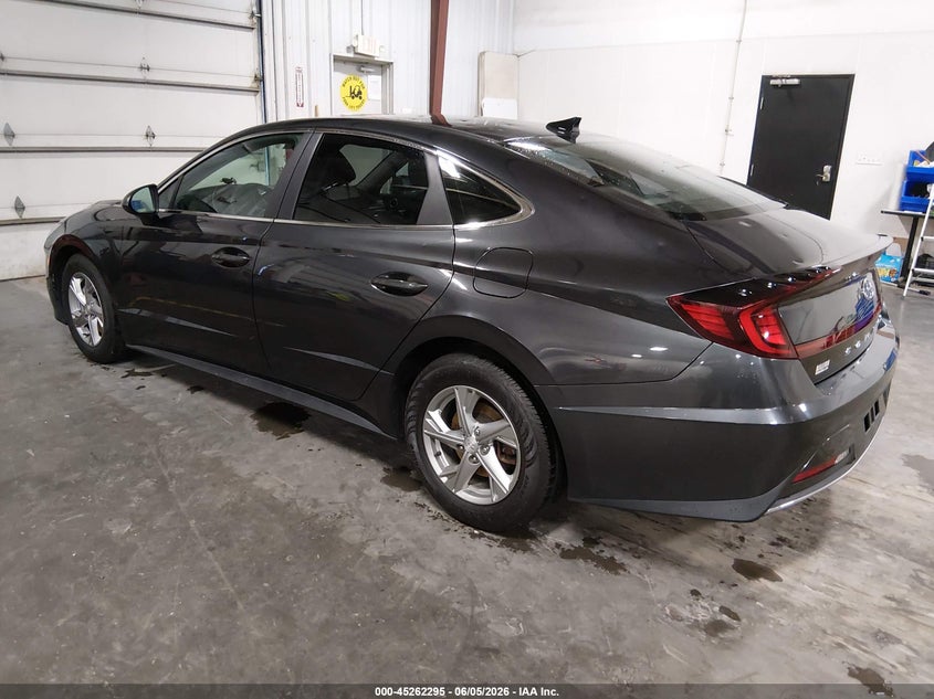 2022 Hyundai Sonata VIN 5NPEG4JA8NH135107 IAAI salvage auction — HAIL, Salvage Title, sold $6,525 on 2026-07-21 (photo 3)