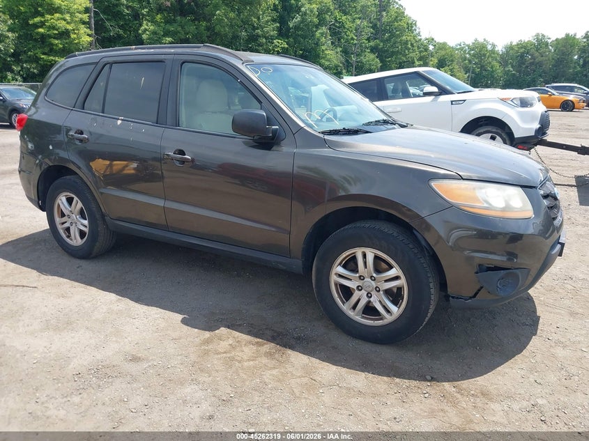 2011 Hyundai Santa fe VIN 5XYZG3AB9BG076141 IAAI salvage auction — LEFT FRONT, Salvage - Greater Than 75% (Maryland), sold $850 on 2026-07-09 (photo 1)