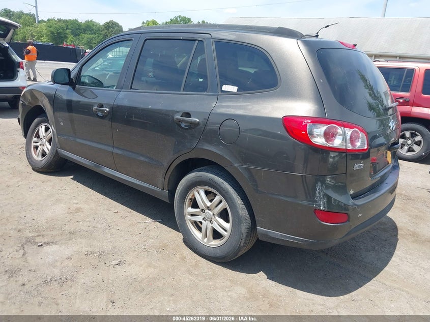 2011 Hyundai Santa fe VIN 5XYZG3AB9BG076141 IAAI salvage auction — LEFT FRONT, Salvage - Greater Than 75% (Maryland), sold $850 on 2026-07-09 (photo 3)