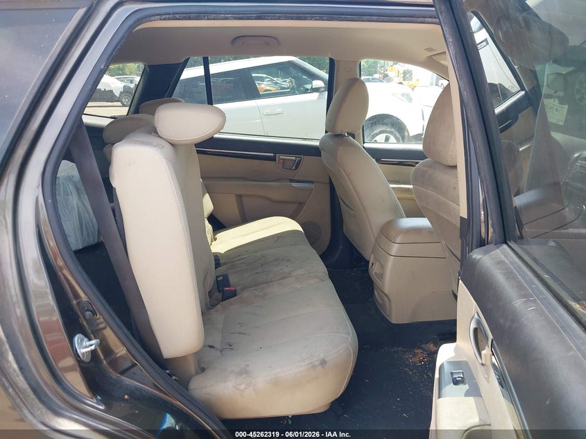 2011 Hyundai Santa fe VIN 5XYZG3AB9BG076141 IAAI salvage auction — LEFT FRONT, Salvage - Greater Than 75% (Maryland), sold $850 on 2026-07-09 (photo 8)