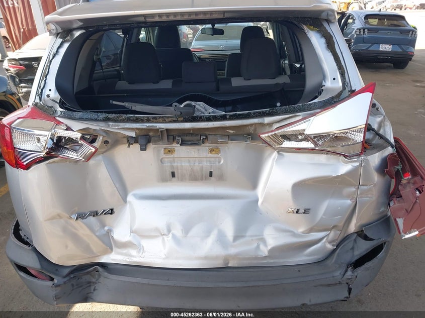 2015 Toyota Rav 4 VIN JTMWFREV5FJ056729 IAAI salvage auction — REAR END, Salvage Title, sold $2,850 on 2026-07-22 (photo 6)