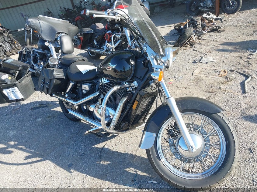 1997 Honda Vt1100 VIN 1HFSC3208VA201120 IAAI salvage auction — RIGHT SIDE, Clear (Indiana), sold $400 on 2026-07-08 (photo 1)