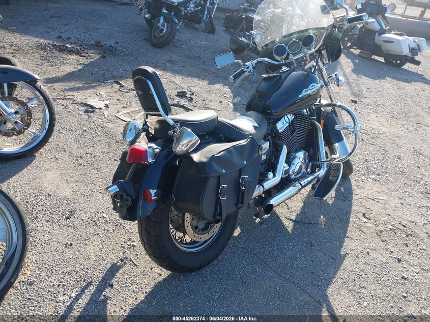 1997 Honda Vt1100 VIN 1HFSC3208VA201120 IAAI salvage auction — RIGHT SIDE, Clear (Indiana), sold $400 on 2026-07-08 (photo 4)