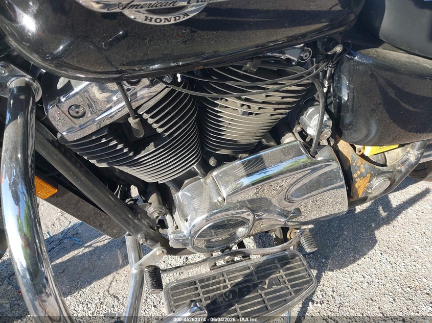 1997 Honda Vt1100 VIN 1HFSC3208VA201120 IAAI salvage auction — RIGHT SIDE, Clear (Indiana), sold $400 on 2026-07-08 (photo 9)