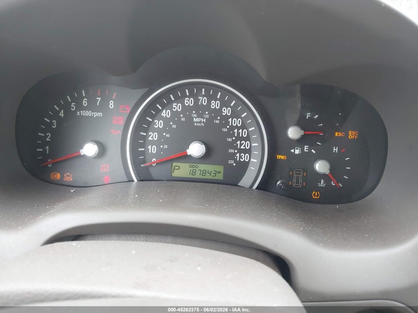 2008 Kia SEDONA VIN KNDMB233286255335 IAAI salvage auction — FRONT & REAR, Salvage (North Carolina), sold $500 on 2026-07-20 (photo 7)