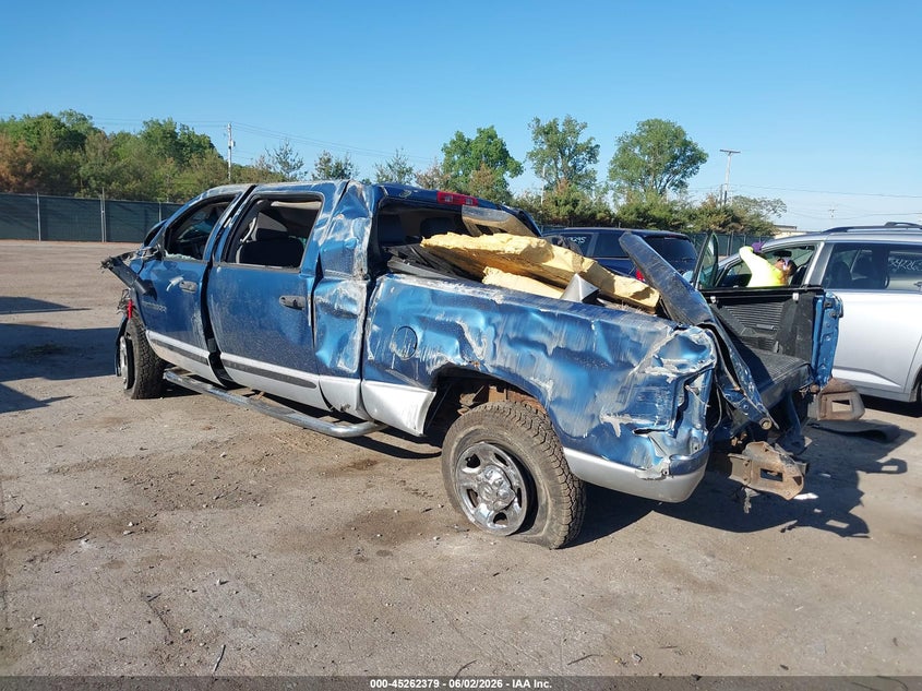 2006 Dodge Ram 3500 VIN 3D3LX39C36G139283 IAAI salvage auction — ROLLOVER, Junking Certificate (Iowa), sold $25 on 2026-08-01 (photo 3)