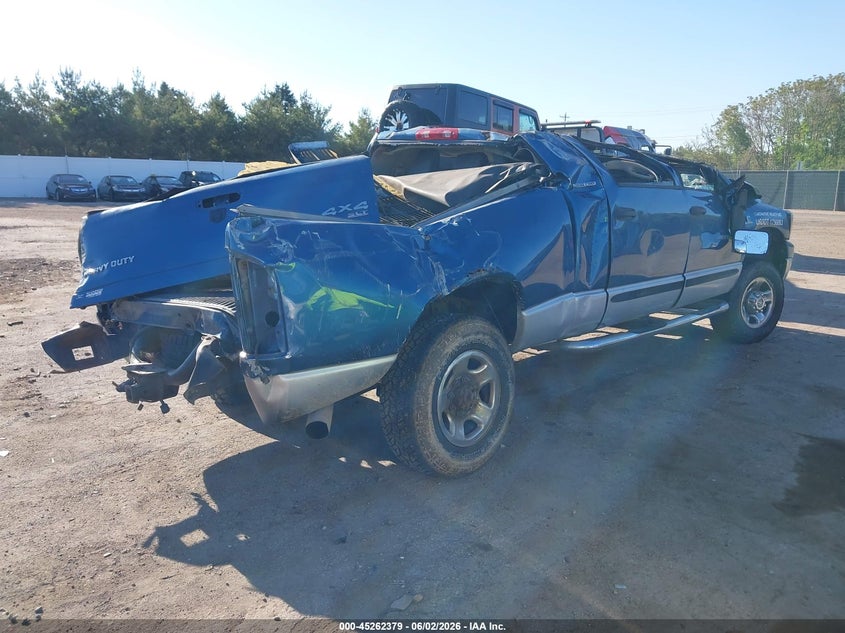 2006 Dodge Ram 3500 VIN 3D3LX39C36G139283 IAAI salvage auction — ROLLOVER, Junking Certificate (Iowa), sold $25 on 2026-08-01 (photo 4)