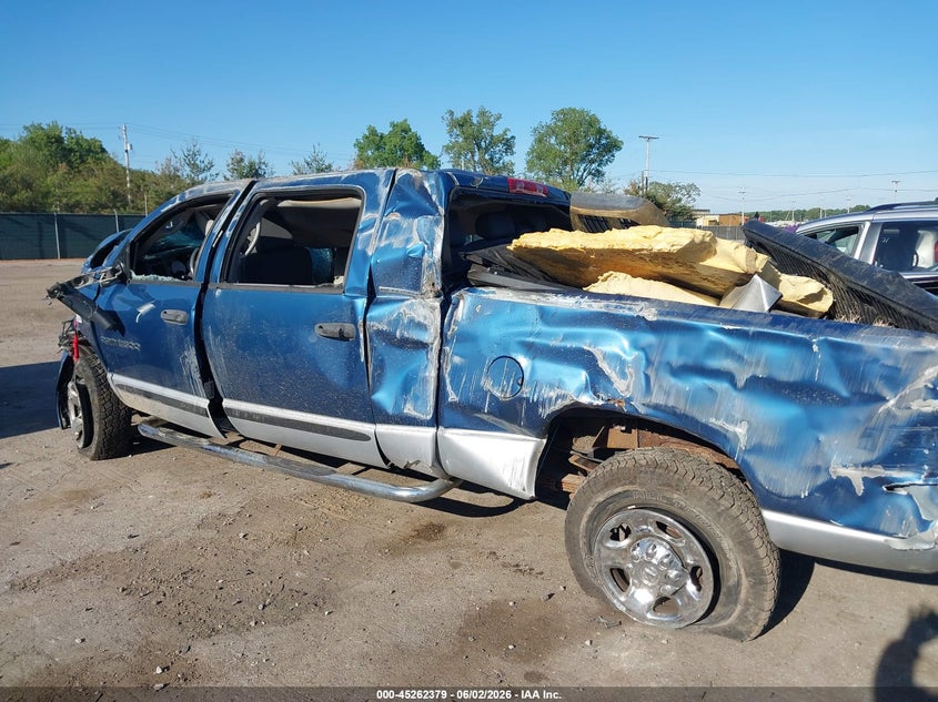 2006 Dodge Ram 3500 VIN 3D3LX39C36G139283 IAAI salvage auction — ROLLOVER, Junking Certificate (Iowa), sold $25 on 2026-08-01 (photo 6)
