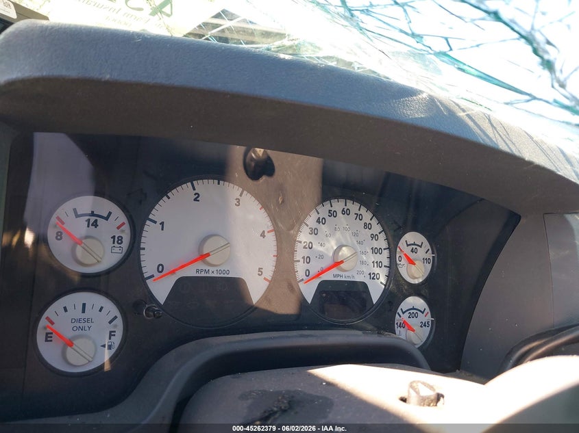 2006 Dodge Ram 3500 VIN 3D3LX39C36G139283 IAAI salvage auction — ROLLOVER, Junking Certificate (Iowa), sold $25 on 2026-08-01 (photo 7)