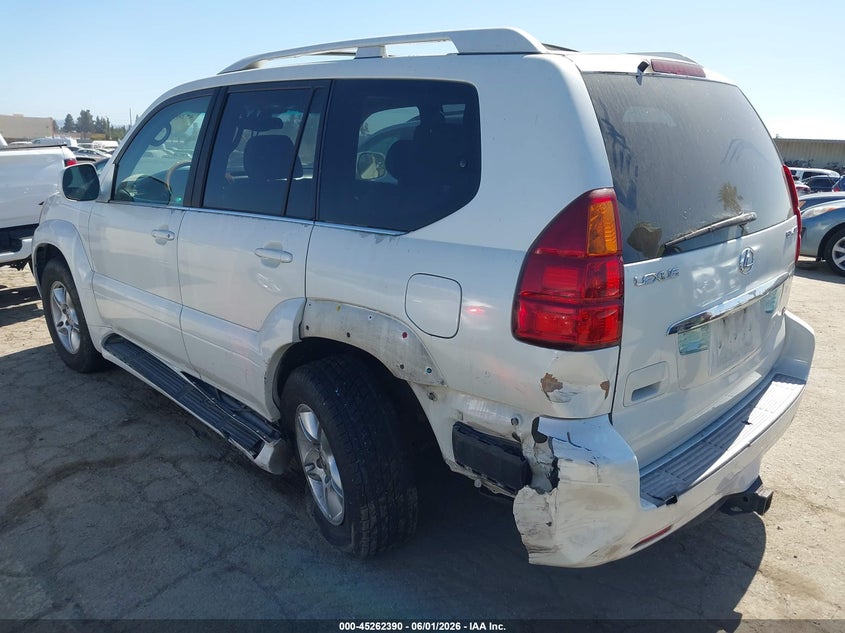 2006 Lexus Gx 470 VIN JTJBT20X360096575 IAAI salvage auction — REAR END, Salvage (California), sold $2,250 on 2026-07-16 (photo 3)