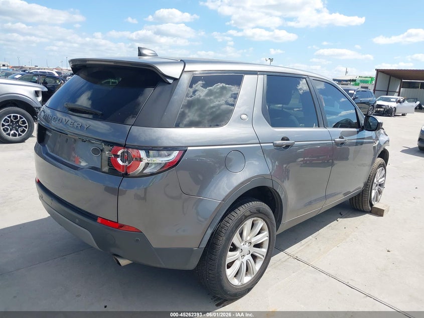 2017 Land rover Discovery sport VIN SALCP2BG8HH697664 IAAI salvage auction — LEFT SIDE, Salvage Title, sold $1,425 on 2026-07-15 (photo 4)
